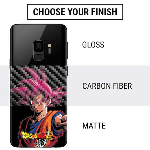 Dragon Ball Super Goku Portrait Super Sayan 4 Galaxy S9 Skin